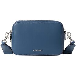 Calvin Klein Jeans Torbe za čez ramo Webbing Double Strap Camera Bag Modra Cene