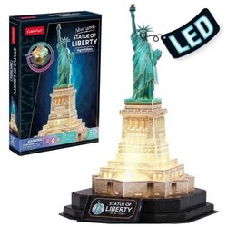 Puzzle STATUE OF LIBERTY NIGHT EDITION CUBIC FUN CBF205362 L536H 30986 Cene