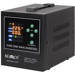 Kemot PROsinus-500-LiFePo4 emergency power supply – a pure sine wave inverter with a 12V charging function, 230V, 500VA /300W Cene