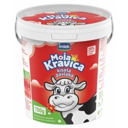 Imlek Moja Kravica kisela pavlaka 20% MM 700g kantica Cene