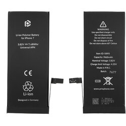 Prio Baterija za Apple iPhone 7, 1960 mAh, vključen trak za pritrditev Cene
