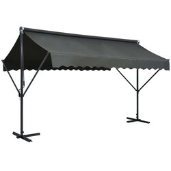  Tenda Samostojeća tenda 400 x 300 cm antracit Cijene