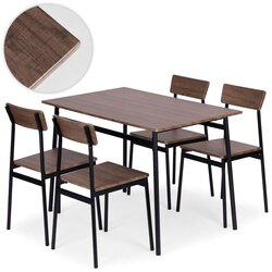 ModernHome blagovaonski set MALMO – stol i 4 stolice Cene
