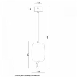 monari 29 VISILICA 10W 2800K Cene