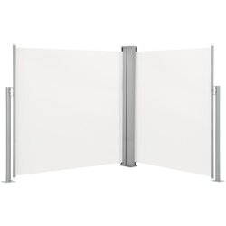 vidaXL Uvlačiva bočna tenda 140 x 600 cm krem Cijene