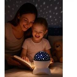 Lean Toys LED projektor zvezd XY-890 – Nočna svetilka z Bluetooth in glasbo Cene