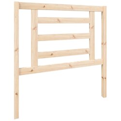 Maison Chic posteljno vzglavje - vzglavna omarica - nočna omarica 96x4x100 cm trdna borovina, (21704845) Cene