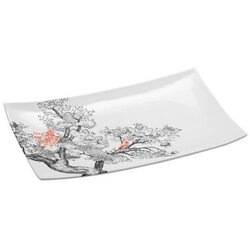 Le Coq Krožnik Kerasia 30x18cm / pravokoten / bel / porcelan, (21318058) Cene