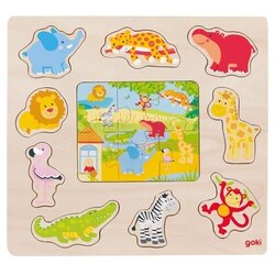 Goki Puzzle - Zoo Životinje Cene