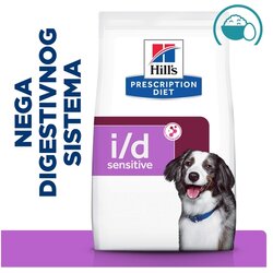 Hills Prescription Diet PD I/D Digestive Care Sensitive Jajca in Riž 1,5 kg Cene
