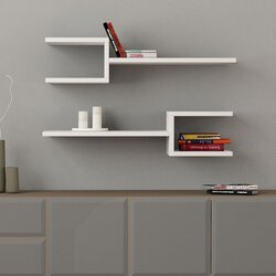 Woody Fashion Hanah Home Zidna polica Fork Cene
