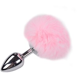 Alive Analna kupa Metal Anal Fluffy Plug M Cene
