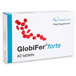 Globifer Dodatak ishrani Forte, 40 tableta Cene