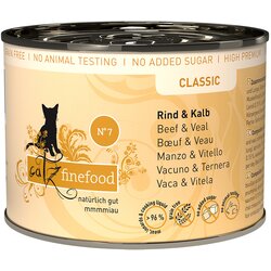 catz finefood pločevinka 6 x 200 g - Govedina & teletina Cene