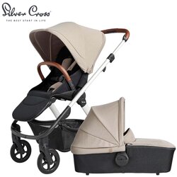 Silver Cross® otroški voziček 2v1 tide™ stone Cene