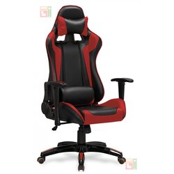 Halmar Gaming stol Defender - črn/rdeč Cene