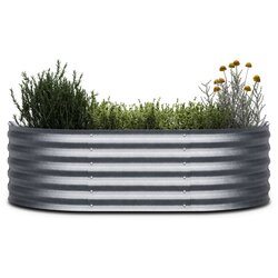 Blumfeldt high Grow, povišeni krevet, 160 x 80 x 80 cm, izrađen od valovitog čeličnog lima, jednostavan za sastavljanje, otporan na hrđu i mraz Cijene