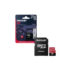 Patriot kartica 256GB microSDXC UHS-3 , pisanje 80MBs , branje 100MBs + SD adapter Cene