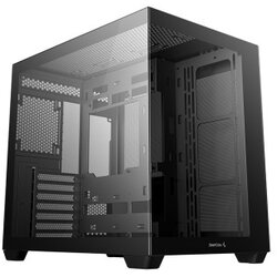 DeepCool Računalniško ohišje CG530, ATX, Midi-Tower, kaljeno steklo, črno Cene