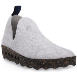 Asportuguesas Nizki škornji CITY L WHITE 955 TWEED Bela Cene