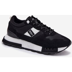 Lee Cooper Warm Men Sneakers On Platform LCJ-25-03-3378M Black Cene