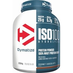 Dymatize ISO 100 Hydrolyzed Whey Protein Isolate, 2264 g - Cookies & Cream Cene