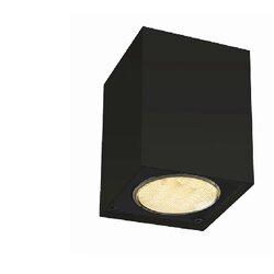HOLDBOX Stropna nadometna svetilka VASTO z GU10 - črna Cene