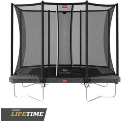 BERG Toys Trampolin Ultim Favorit Regular 190 x 280 cm - Siva Cene