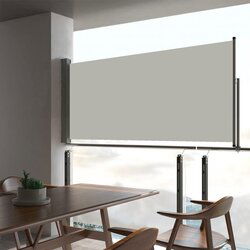 vidaXL uvlačiva bočna tenda za terasu 60 x 300 cm krem Cijene