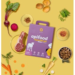 Apifood Adult Mini Hypoallergenic janjetina 3 kg Cene