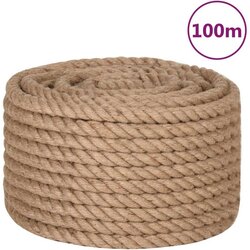 vidaXL Uže od 100 % jute 20 mm 100 m Cijene