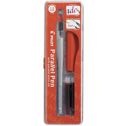 Nalivpero ZA KALIGRAFIJU 1,5MM SET PARALLEL PEN PILOT FP3-15-SSN SIVO/CRVENO Cene