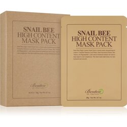 Benton Snail Bee Sheet maska za cjelovitu njegu s ekstraktom puža 10 × 20 g Cene