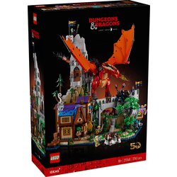 Lego Ideas 21348 Dungeons & Dragons: Red Dragon's Tale Cene