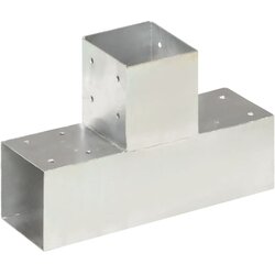 Spojnik za stupove u T-obliku od pocinčanog metala 91 x 91 mm Cene