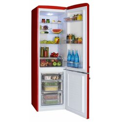 Amica kombinovani retro frizider fk2965.3raa 182 cm crveni Cene