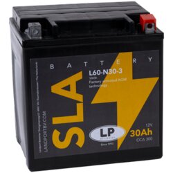 Akumulator Landport Ready AGM MS L60-N30-3 30Ah D+ 300A(EN) 179x125x166 AGM SLA Cene