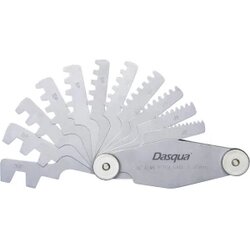 Dasqua 1041-0105 podešavanje mjernog uređaja 2 - 20 mm Broj listova: 12 Cene