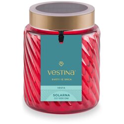 VESTINA solarna sveča vesta 1.000 dni Cene