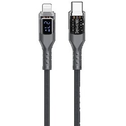 C USB kabel (Priključek USB C, priključek Lightning, Črna, 1 m) Cene