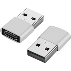 INF 2 paketa adapterjev USB-C na USB za prenos podatkov in polnjenje Silver, (21541462) Cene