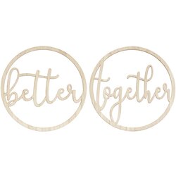 Ginger Ray® drveni obruč better together Cijene