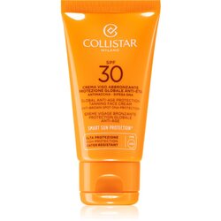 Collistar special perfect tan global anti-age protection tanning face cream SPF30 krema za sončenje za obraz proti staranju 50 ml za ženske Cene