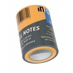 Info roll refil 60 mm x 8 m, brilliant colours Notes narandžasta 06PZ16J Cene