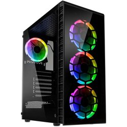 Kolink Observatory Lite ARGB ATX, Mid-tower, TG, 4x120mm ARGB Fans, RGB Controller Cene