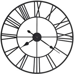 vidaXL Starinski zidni sat s kvarcnim mehanizmom metalni 80 cm XXL Cijene