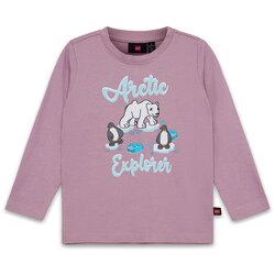Lego DUPLO majica dugih rukava, prljavo roze Cene