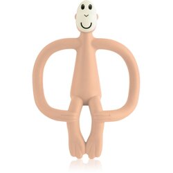Matchstick monkey Teething Toy and Gel Applicator grickalica za bebe sa četkicom 2 u 1 Peach Salmon 1 kom Cene