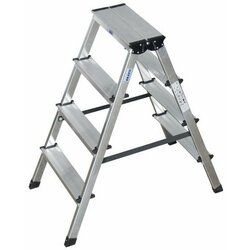 Krause-werk prostostoječa aluminijasta lestev Dopplo 2x4 stopnice 120335 Cene