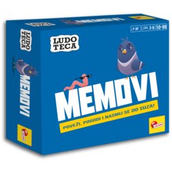 Ludoteca Lisciani Društvena igra Memovi Cene